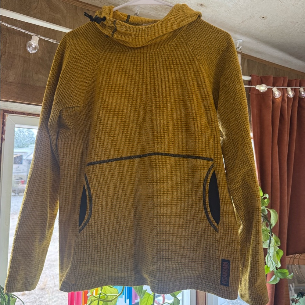 Melanzana Mustard Yellow Microgrid